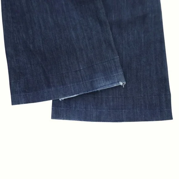 32x33 Martin Osa Dark Wash Denim Jeans Mid Rise Flare Bell Bottom American Eagle